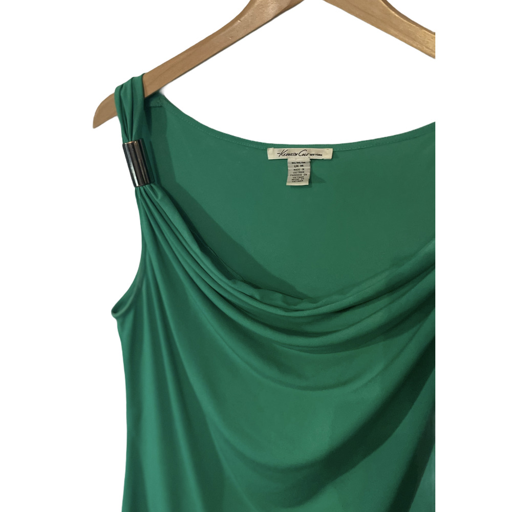 Kenneth Cole green tank M, minialist, resortwear, vacation